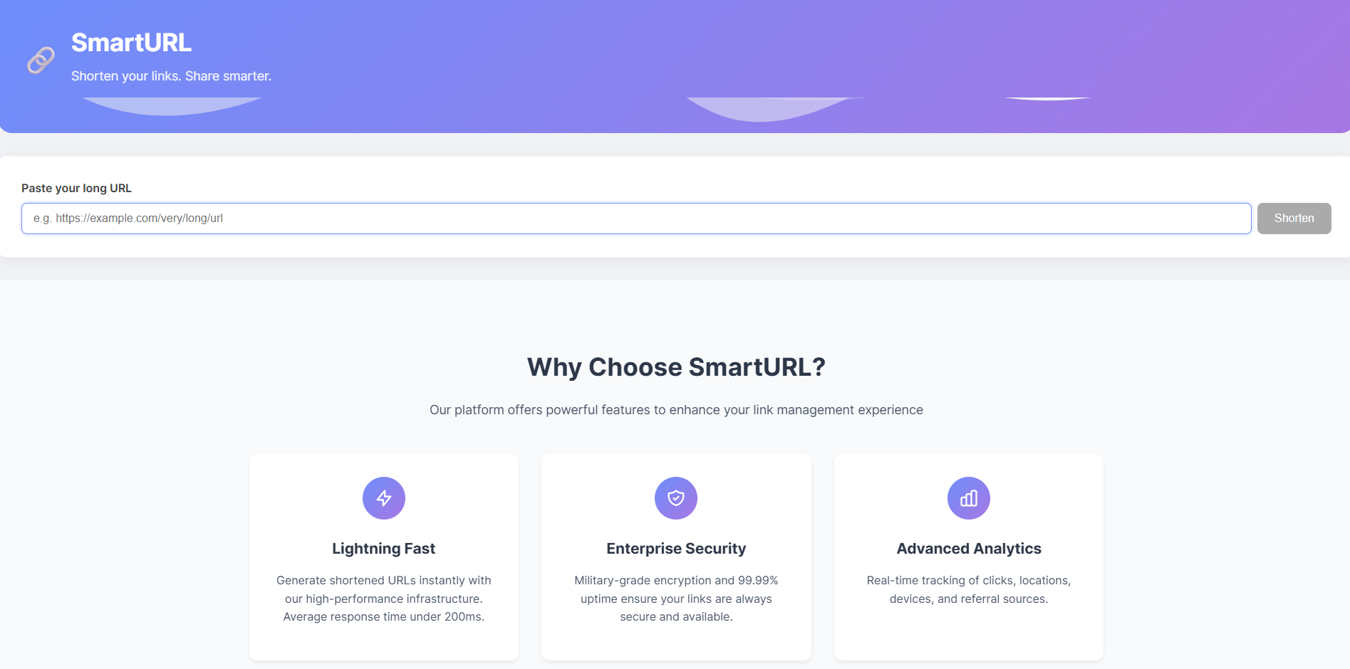 SmartUrl Screenshot